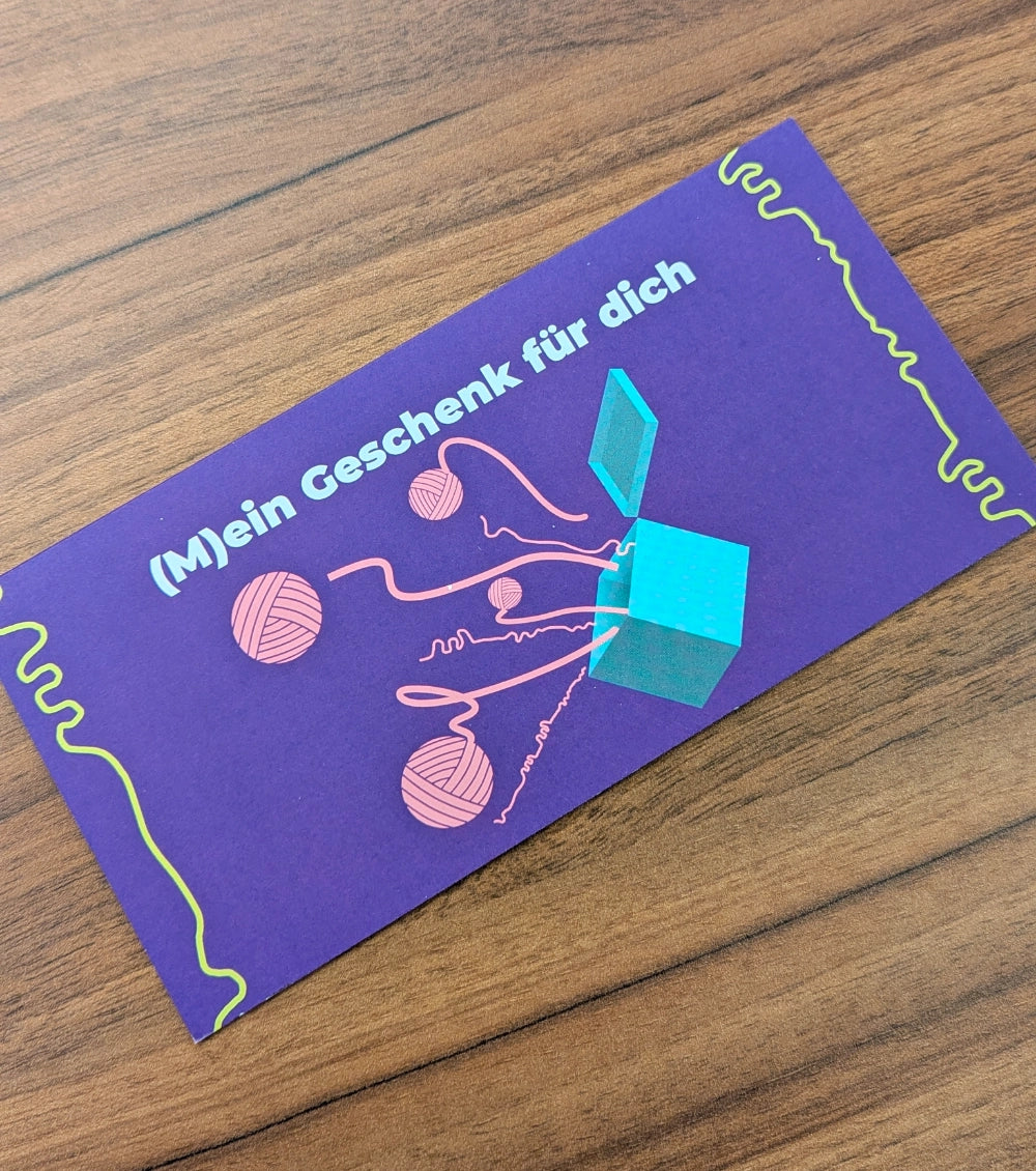 Geschenkgutschein (physische Karte via Post)
