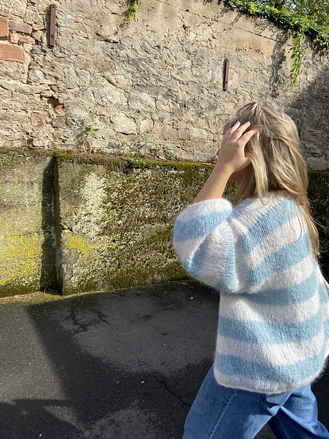 Strickpaket Cardi du Coeur - Budgetversion ohne Mohair aus Avalon