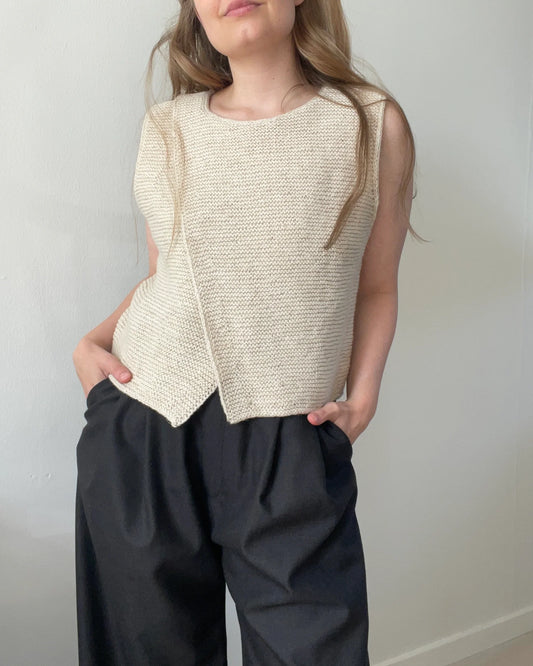 Strickpaket Umma Top von Aegyoknit aus dem Originalgarn von Isager