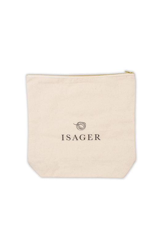 Isager Project Bag - Projekttasche mit Reißverschluss