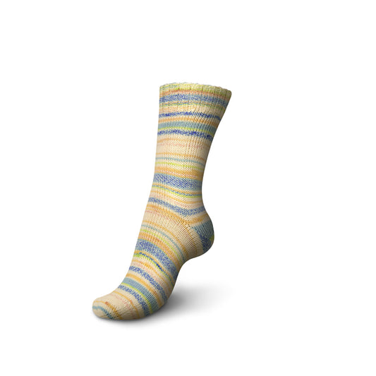 REGIA 4-fädig Color (50g) "funky jade and blue color" 03792