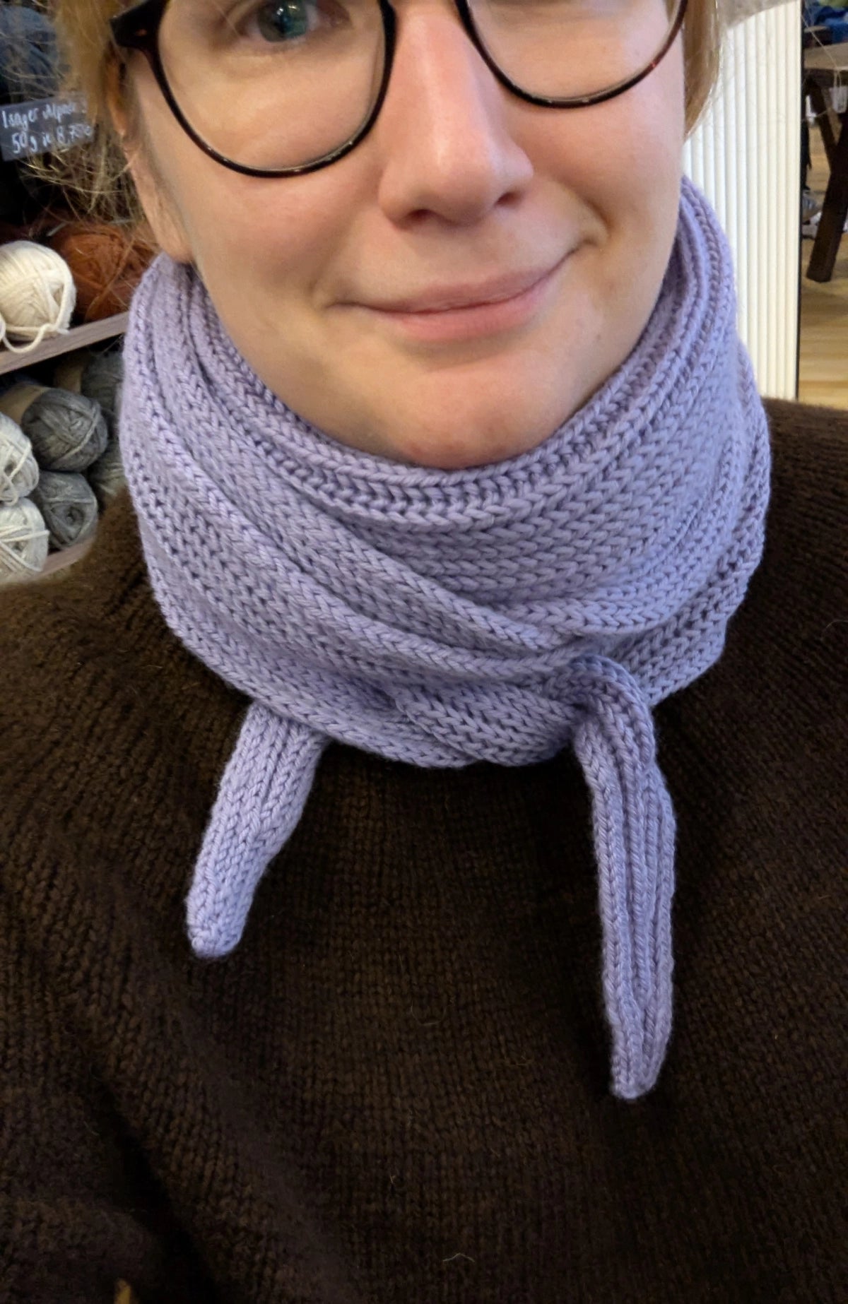 Anleitung Schali Scarf XL