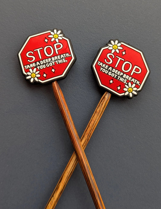 Nadelstopper / Maschenstopper 2D & 3D (Set 2 Stk.)