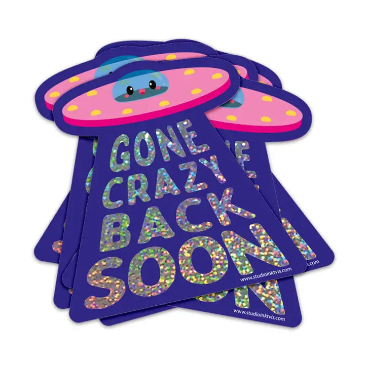 Glitzer Sticker - hochwertig & groß!