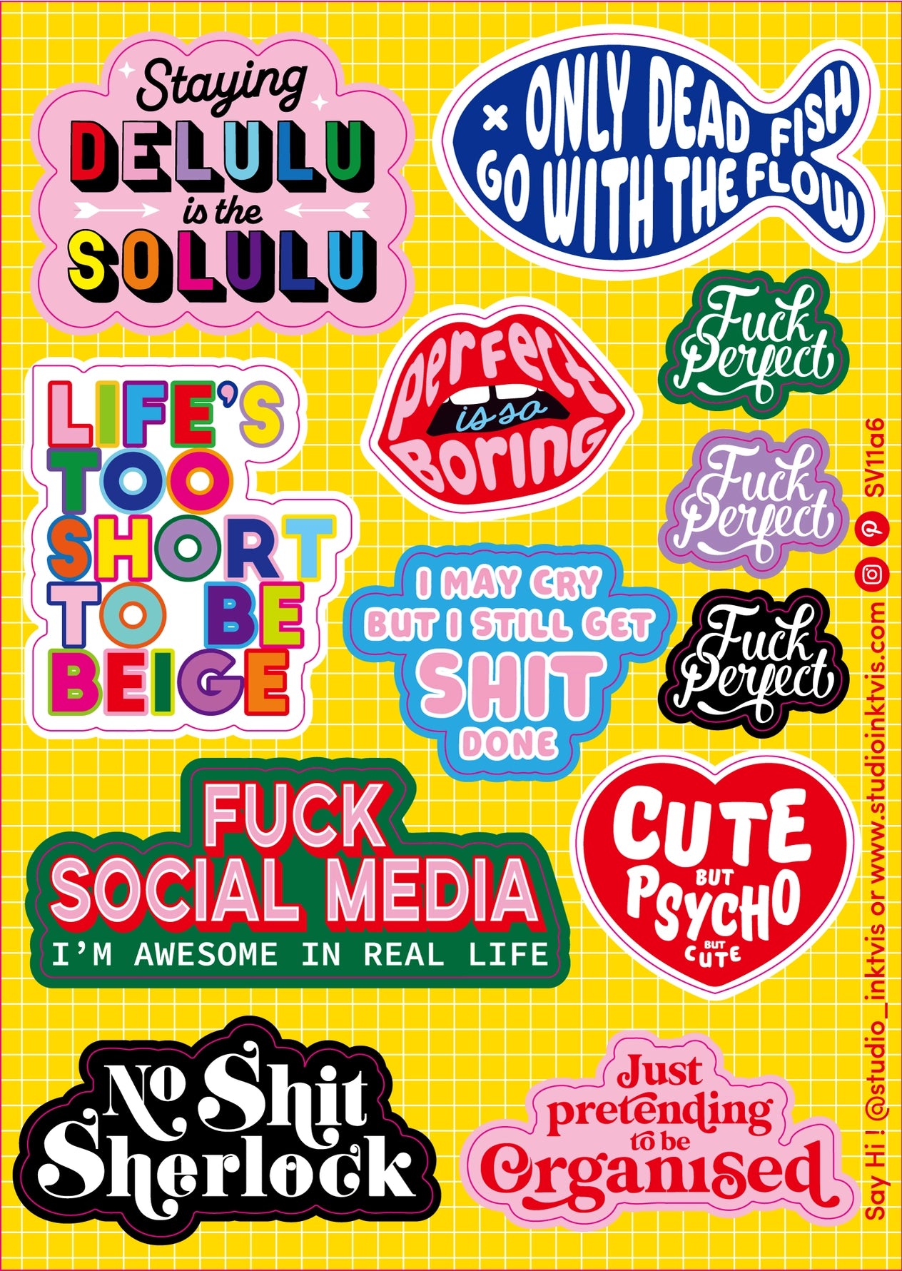 Sticker Bögen
