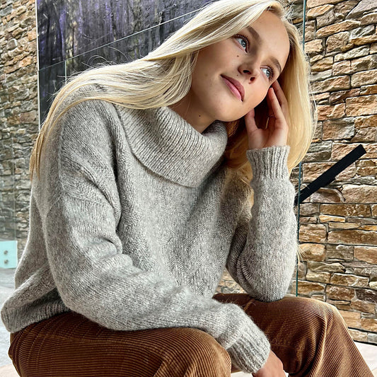 Strickpaket My ZigZag Jumper von NORgardknitters aus dem Originalgarn von Isager