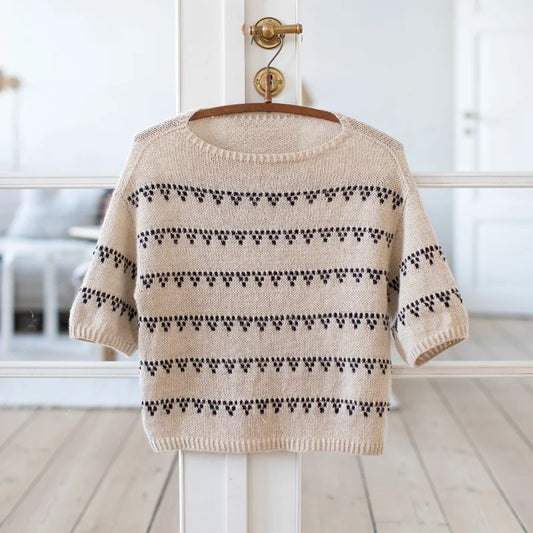 Wollpaket Grape Tee von Anne Ventzel aus dem Originalgarn von Isager