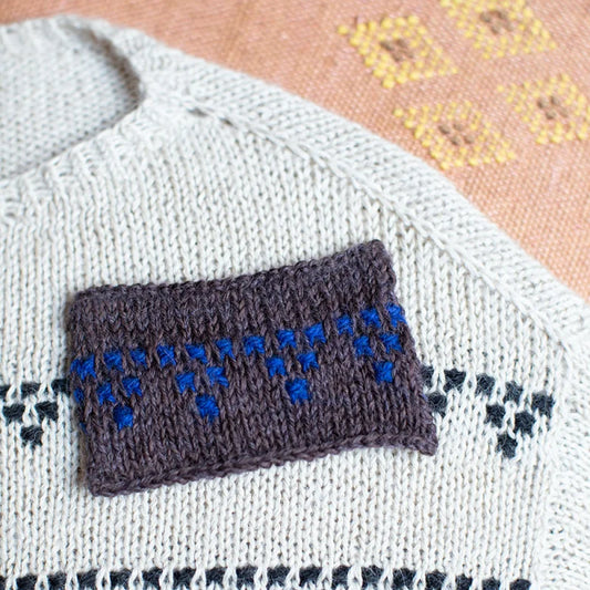 Wollpaket Grape Tee von Anne Ventzel aus dem Originalgarn von Isager