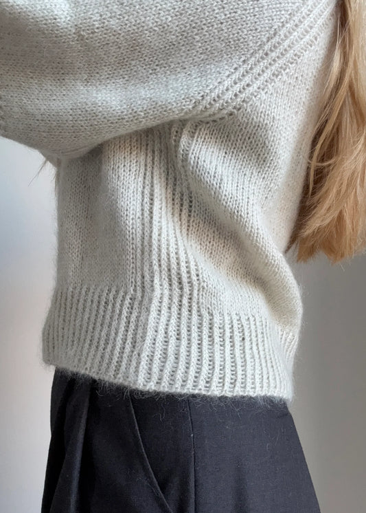 Strickpaket lyra blouse von Aegyoknit aus Hør Silke von Gepard + Beilaufgarn