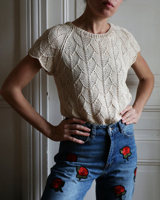 Strickpaket Mangrove Tee von Trust the Mojo aus Line von Sandnes