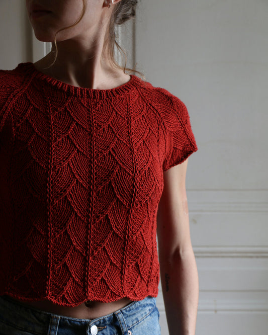 Strickpaket Mangrove Tee von Trust the Mojo aus Line von Sandnes