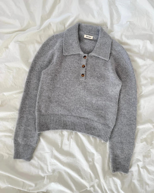 Strickpaket Petra Polo von PetiteKnit aus Sandnes oder Cardiff Cashmere (opt. mit Anleitung!)