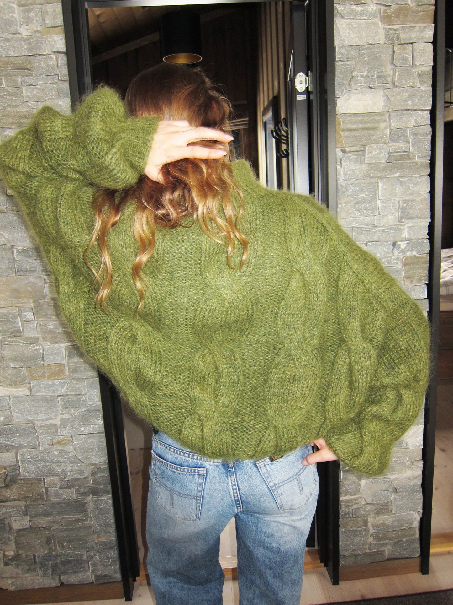 Strickpaket Sandok Cable Sweater "Budget" Version