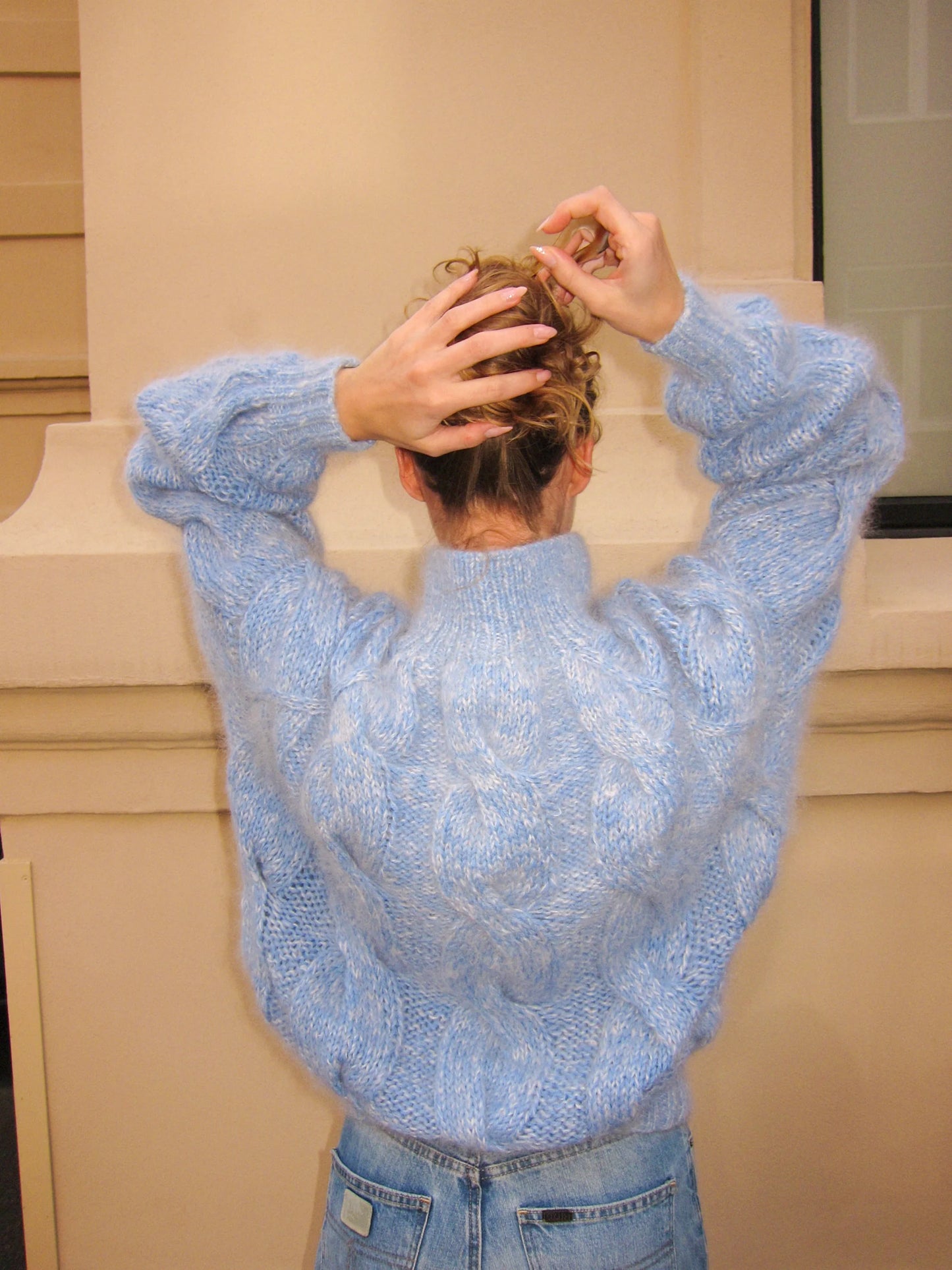 Strickpaket Sandok Cable Sweater "Budget" Version