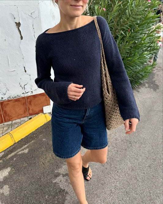 Strickpaket Sevilla Blouse von PetiteKnit aus Palet & Trio 1 vom Isager