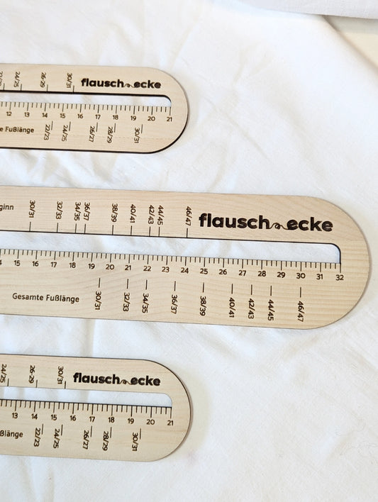 Sockenlineal für Erwachsene oder Kinder