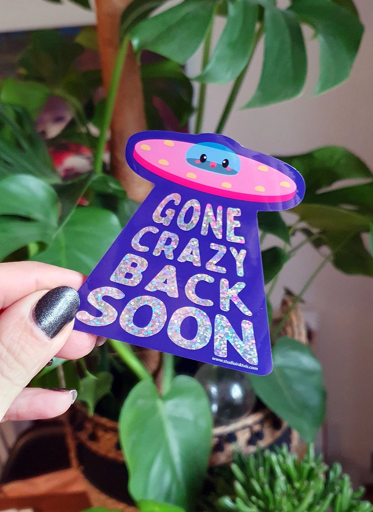 Glitzer Sticker - hochwertig & groß!
