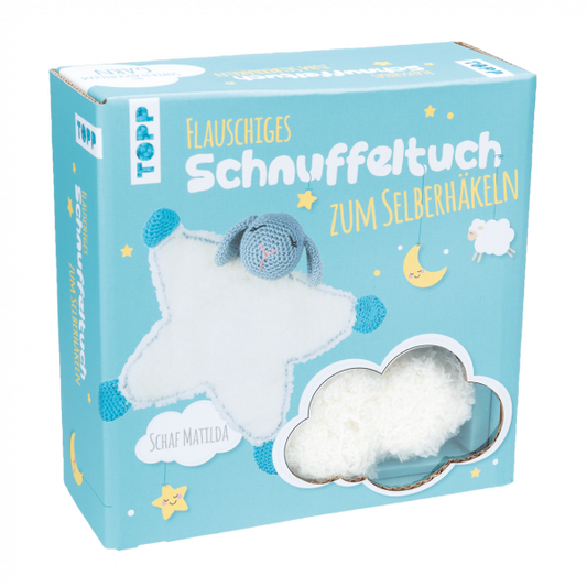 Flauschiges Schnuffeltuch Schaf Matilda