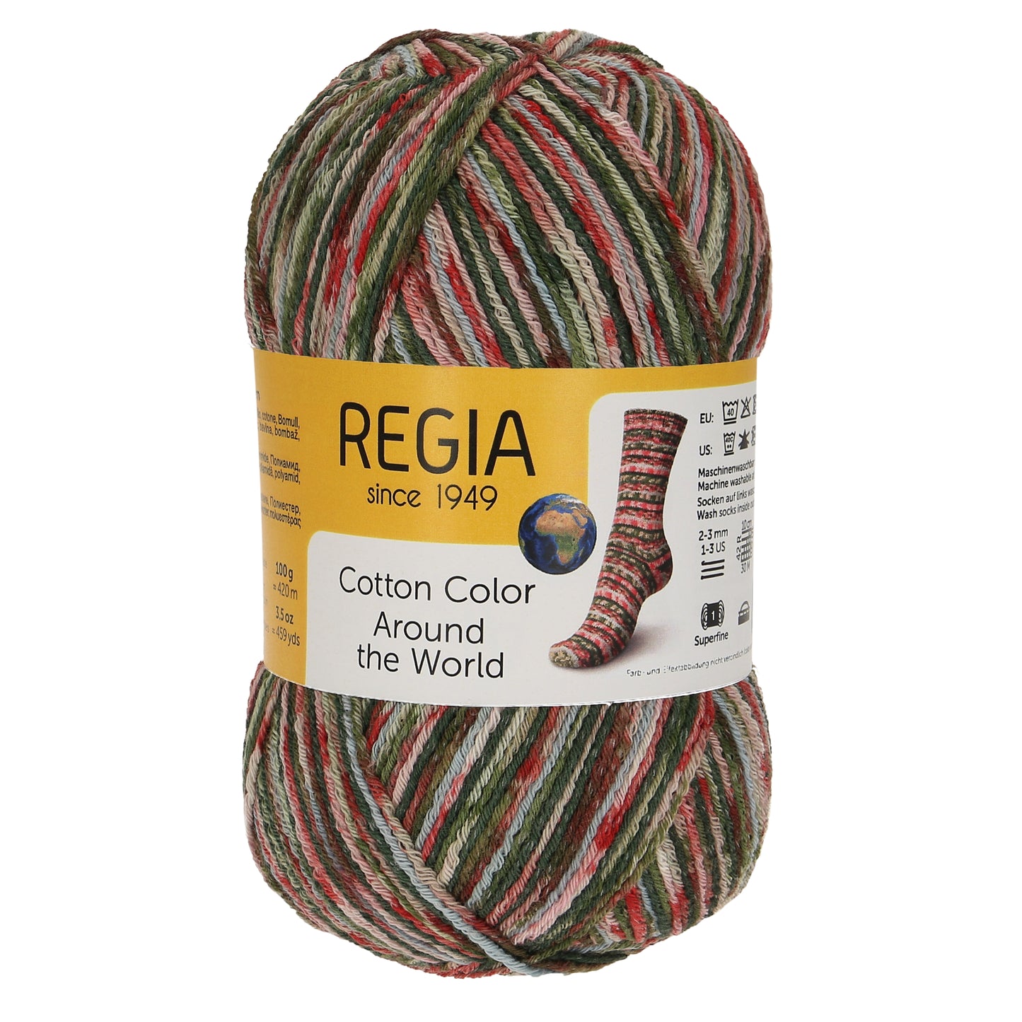 Regia Cotton Color Around the World Black Forest 02413
