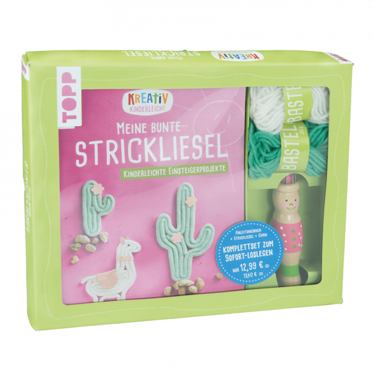Meine bunte Strickliesel (Kreativ-Set)