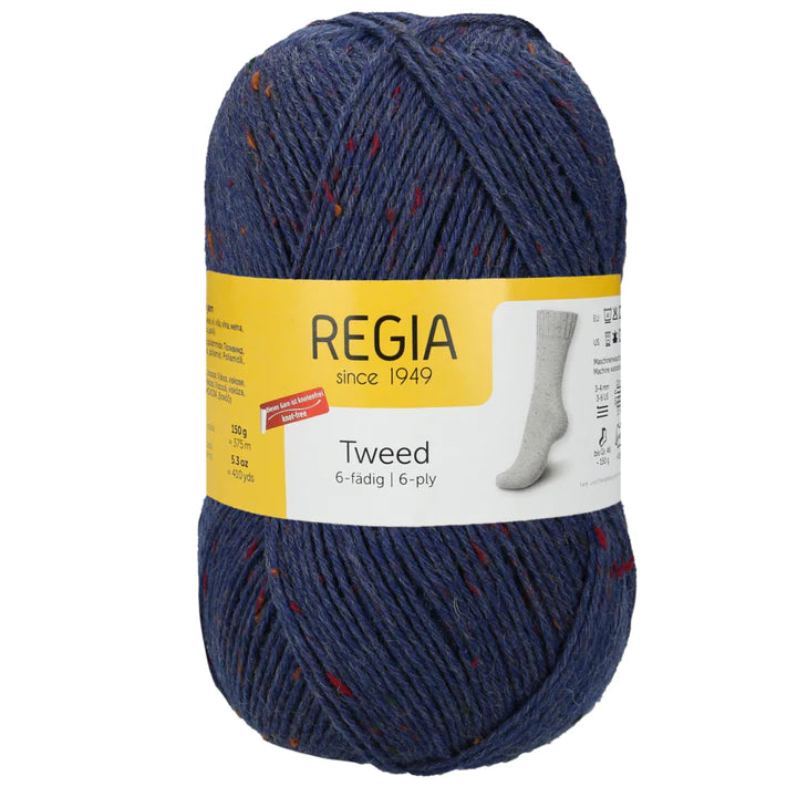 REGIA 6-fädig Tweed (versch. Farben)